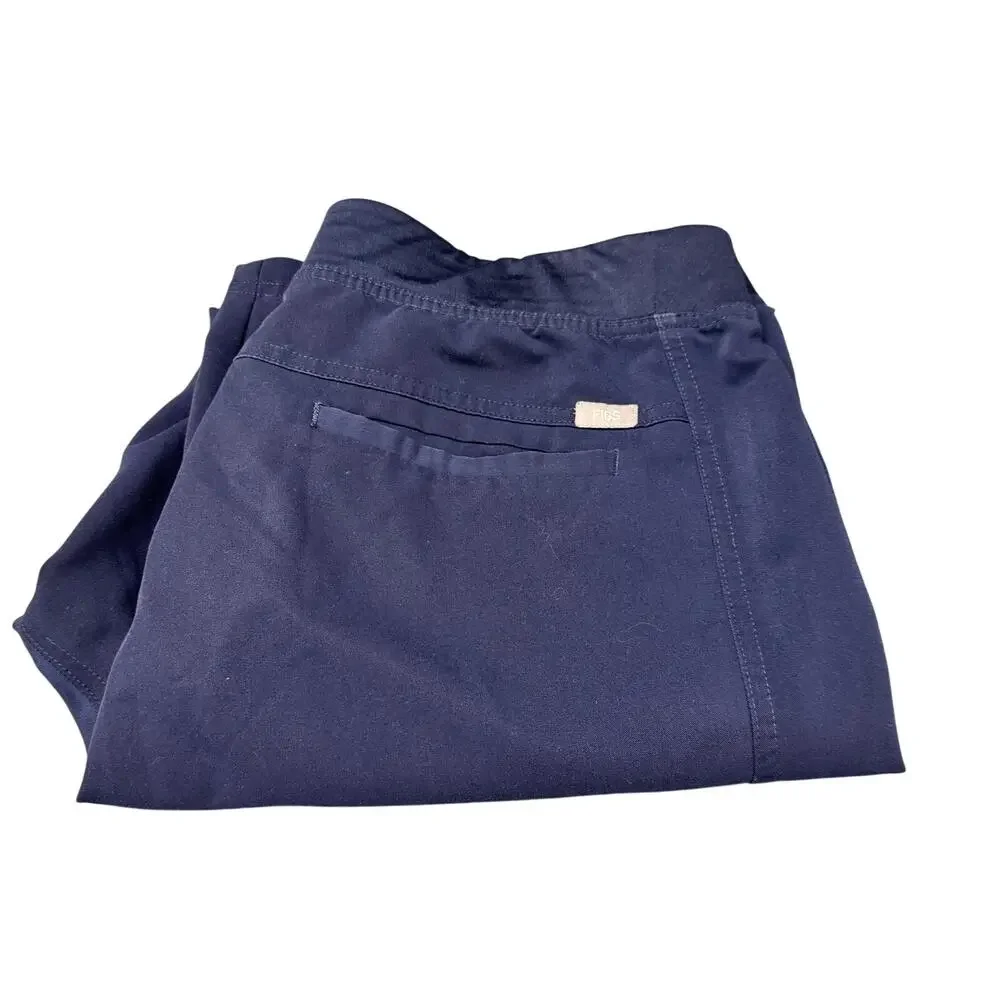 Figs Scrub Pants Mens XL Axim Cargo Drawstring‎ Waist + Pockets Technical